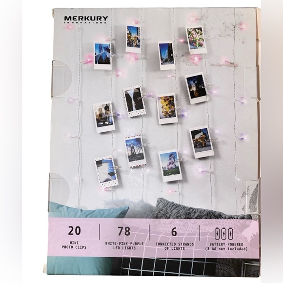 Curtain Lights cascading Led String Lights - Picture 2 of 3